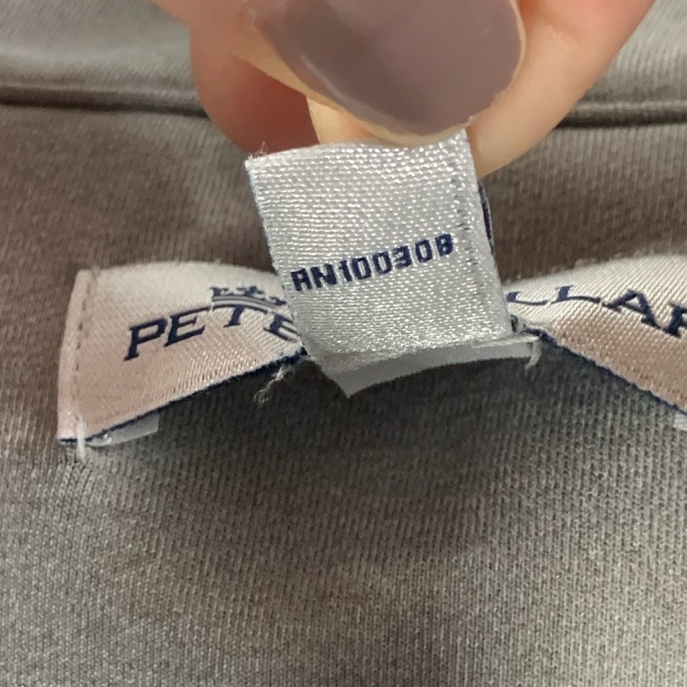 Peter Millar Navy Quarter-Zip Pullover - Picture 11 of 15